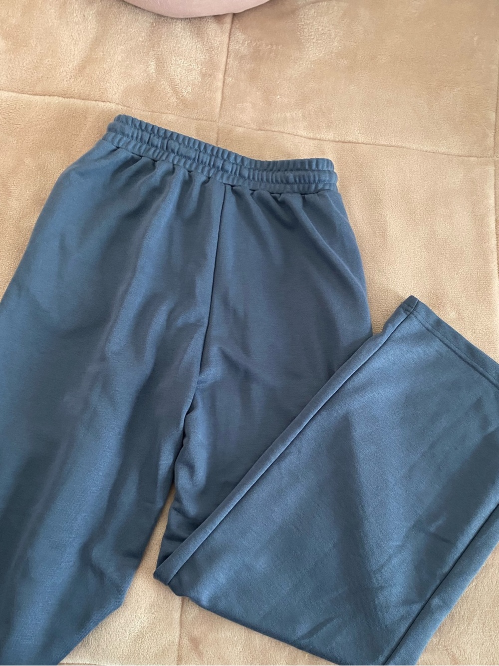 Blue Drawstring Sweatpants - Picture 2 of 2